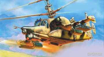 ZVEZDA Kamov Ka50 SH Night Hunter 7272 [MODELARSTWO]