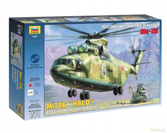 ZVEZDA MIL Mi26 "Halo" 7270 [MODELARSTWO]