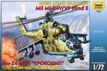 ZVEZDA MIL Mi24VVP Hind E 7293 [MODELARSTWO]