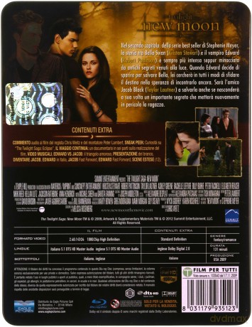 New Moon - the Twilight Saga (Saga Zmierzch: Księżyc w nowiu) [Blu-Ray]