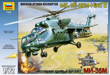 ZVEZDA MIL Mi35M Hind E 7276 [MODELARSTWO]