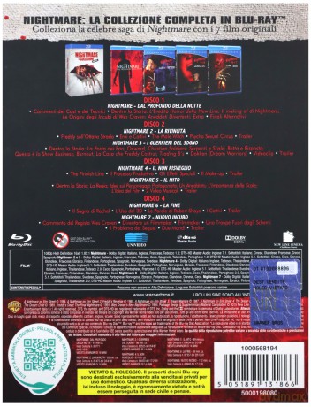 A Nightmare on Elm Street 1-7 [7xBlu-Ray]
