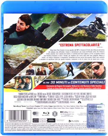 Mission: Impossible - Dead Reckoning Part One [2xBlu-Ray]