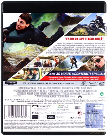 Mission: Impossible - Dead Reckoning Part One [Blu-Ray 4K]+[2xBlu-Ray]