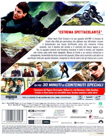 Mission: Impossible - Dead Reckoning Part One [Blu-Ray 4K]+[2xBlu-Ray]
