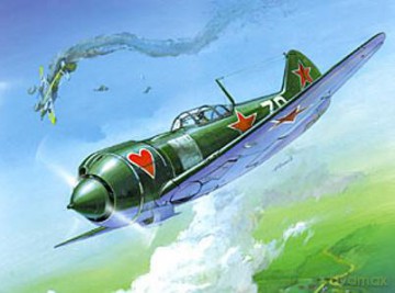 ZVEZDA Lavochkin LA5FN 7203 [MODELARSTWO]