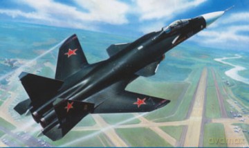 ZVEZDA Sukhoi Su47 "BERKUT" 7215 [MODELARSTWO]