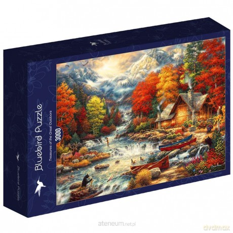 BLUEBIRD 3000 el. Chatka w górach [PUZZLE]