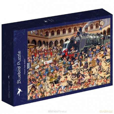 BLUEBIRD 3000 el. Dworzec kolejowy we Francji, Francois [PUZZLE]