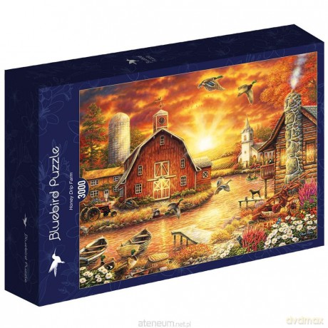 BLUEBIRD 3000 el. Zachód słónca na wsi, Chuck Plisson [PUZZLE]