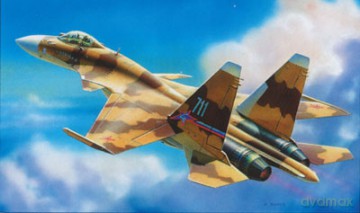 ZVEZDA Sukhoi Su37 Russian fighter 7241 [MODELARSTWO]