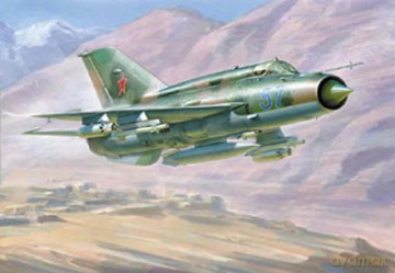 ZVEZDA MIG21 Bis Soviet Fighter 7259 [MODELARSTWO]