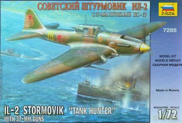 ZVEZDA IŁ2 Stormvik Tank Hunter 7286 [MODELARSTWO]