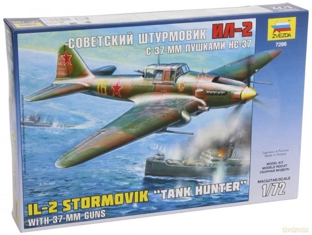 ZVEZDA IŁ2 Stormvik Tank Hunter 7286 [MODELARSTWO]