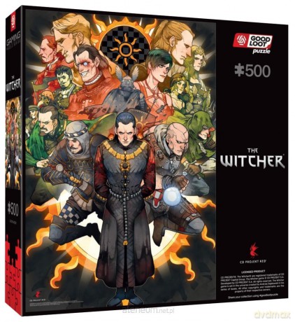 GOOD LOOT 500 el. Gaming: The Witcher Nilfgaard [PUZZLE]