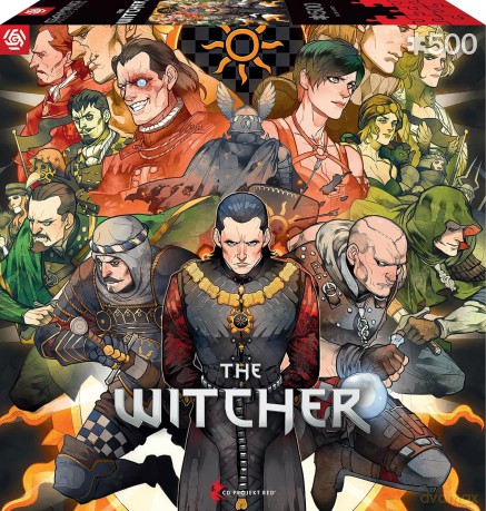 GOOD LOOT 500 el. Gaming: The Witcher Nilfgaard [PUZZLE]