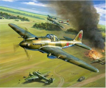 ZVEZDA Iliuszyn Ił2 6125 [MODELARSTWO]
