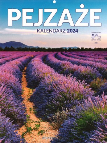 Kalendarz 2024 Pejzaże [KALENDARZ]