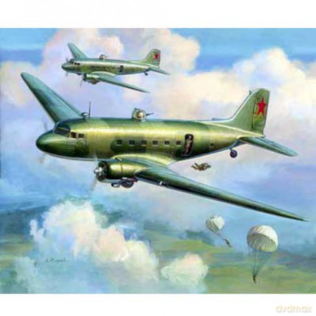 ZVEZDA Li2 Soviet Transport Plane 6140 [MODELARSTWO]