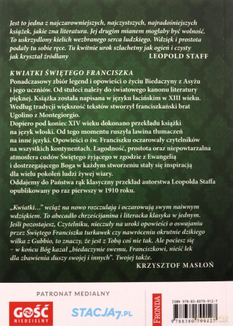 Kwiatki świętego Franciszka - Ugolino z Motegiorgio [KSIĄŻKA]
