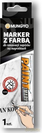 Marker do renowacji nagrobków czarny MUNGYO
