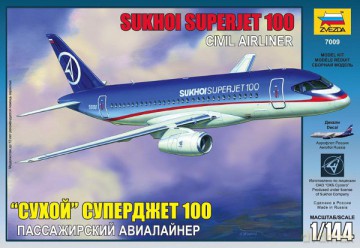 ZVEZDA Russian Suchoj Superjet 100 7009 [MODELARSTWO]