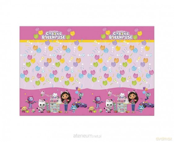 Obrus plastikowy Gabby's Dollhouse 120x180cm