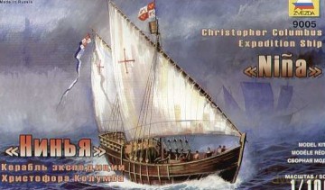 ZVEZDA Caravel Nina 9005 [MODELARSTWO]