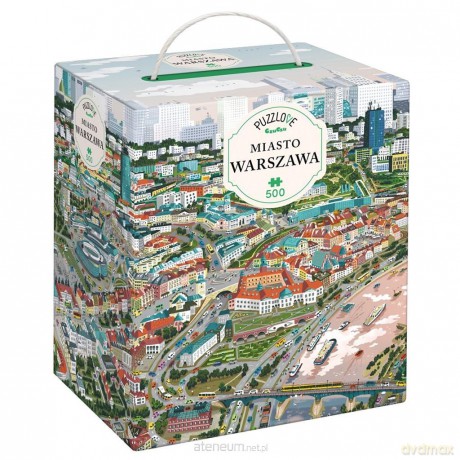 Puzzlove CzuCzu Miasto Warszawa 500 el. rodzinne [PUZZLE]
