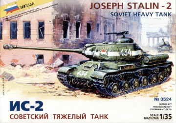 ZVEZDA IS2 Soviet Heavy Tank 3524 [MODELARSTWO]