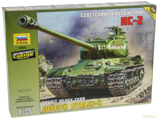 ZVEZDA IS2 Soviet Heavy Tank 3524 [MODELARSTWO]