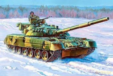 ZVEZDA Russian Main Battle Tank T80UD 3591 [MODELARSTWO]