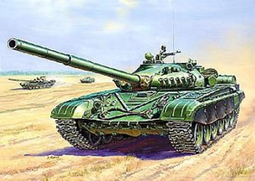ZVEZDA T72A Soviet Main Battle Tank 3552 [MODELARSTWO]