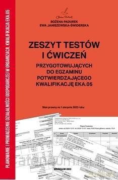 Zeszyt tekstów i ćwiczeń do egz. kwal. EKA.05 - Bożena Padurek, Ewa Janiszewska-Świderska [KSIĄŻKA]