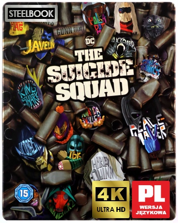 Legion Samobójców: The Suicide Squad (steelbook) [Blu-Ray 4K]+[Blu-Ray]