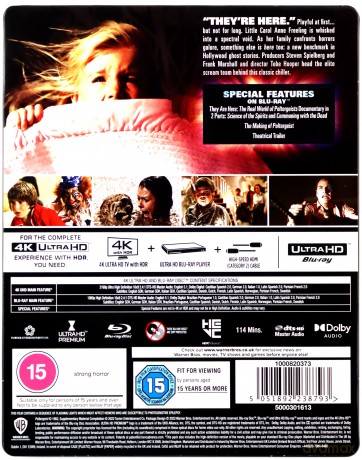 Poltergeist (Duch) (steelbook) [Blu-Ray 4K]+[Blu-Ray]