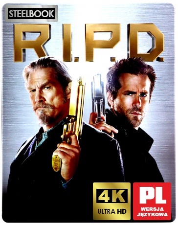R.I.P.D. - Agenci z zaświatów (steelbook) [Blu-Ray 4K]+[Blu-Ray]