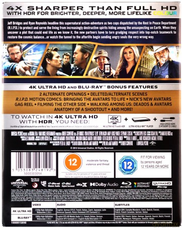 R.I.P.D. - Agenci z zaświatów (steelbook) [Blu-Ray 4K]+[Blu-Ray]