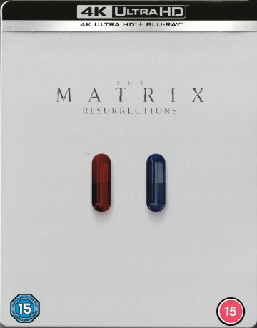 The Matrix Resurrections (Matrix: Zmartwychwstania) (steelbook) [Blu-Ray 4K]+[Blu-Ray]
