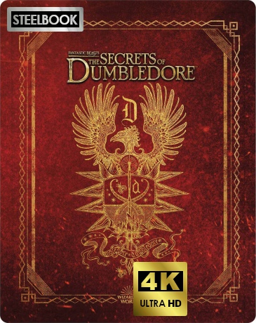 Fantastic Beasts: The Secrets of Dumbledore (Fantastyczne zwierzęta: Tajemnice Dumbledore'a) (steelbook) [Blu-Ray]