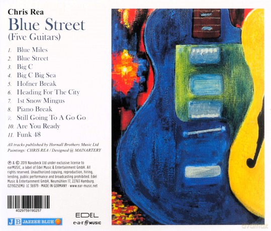 Chris Rea: Blue Street Five Guitars [CD]