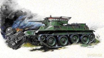 ZVEZDA BT5 Soviet Light Tank 6129 [MODELARSTWO]