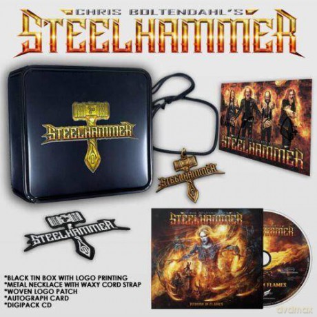 Chris Bohltendahl's Steelhammer: Reborn In Flames (Fanbox) [CD]