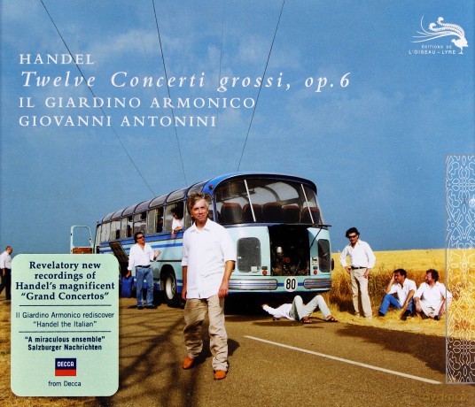 Il Giardino Armonico: Handel:12 Concerto Grossi Op.6 [3CD]