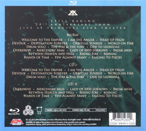 Firewind: Still Raging - 20th Anniversary Show [Blu-Ray]+[2CD]
