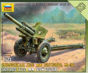 ZVEZDA 122 mm Howitzer M1938 M30 6122 [MODELARSTWO]