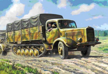 ZVEZDA German Heavy Halftack L 4500R 3603 [MODELARSTWO]