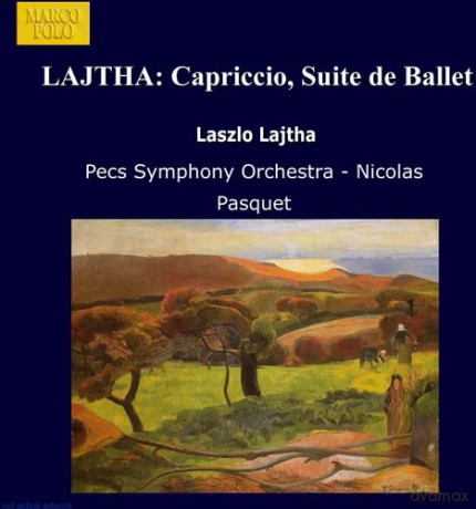 Pasquet/Pecs Symphonie Orch.: Capriccio (Suite De Ballet) [CD]