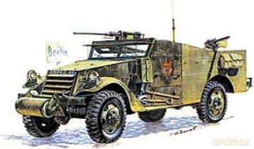 ZVEZDA M3 Armored Scout Car 3519 [MODELARSTWO]