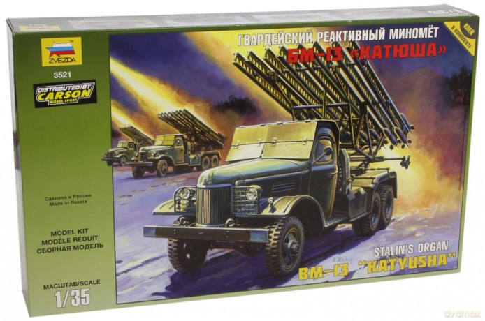 ZVEZDA BM13 Katiuscha 3521 [MODELARSTWO]